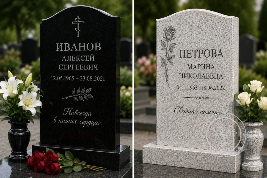 Мрамор или гранит: какой материал выбрать для памятника? Мрамор или гранит: какой материал выбрать для памятника?